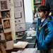 Ann Arbor resident Daniel Rogers, 7, inspects Southeastern Michigan Science Fair projects in the Morris Lawrence building at Washtenaw Community College on Saturday, March 9. Daniel Brenner I AnnArbor.com